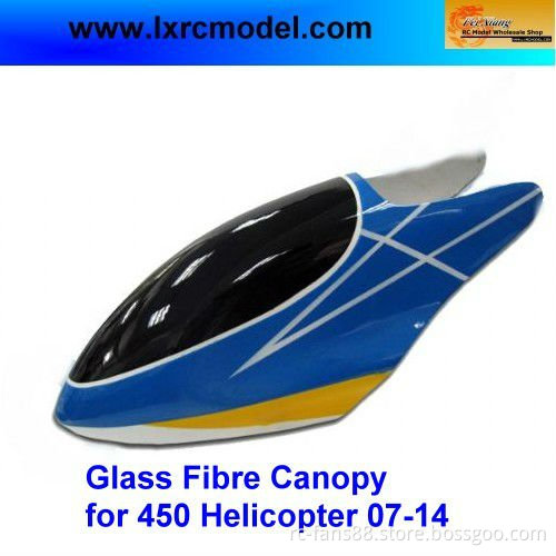 Glass Fibre Canopy for 450 Helicopter 07-14